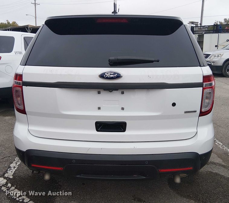 image for item EG8809 2015 Ford Explorer Police Interceptor SUV