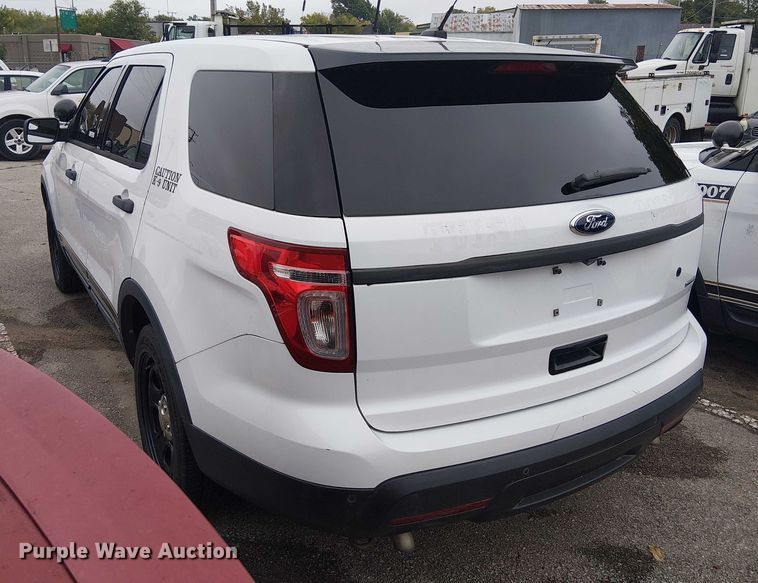 image for item EG8809 2015 Ford Explorer Police Interceptor SUV