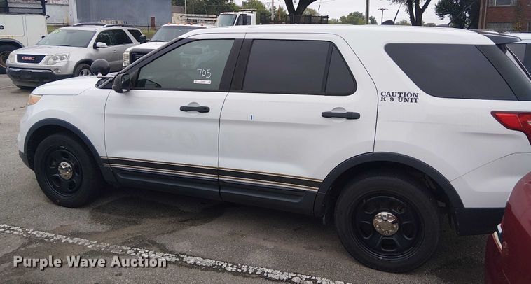image for item EG8809 2015 Ford Explorer Police Interceptor SUV
