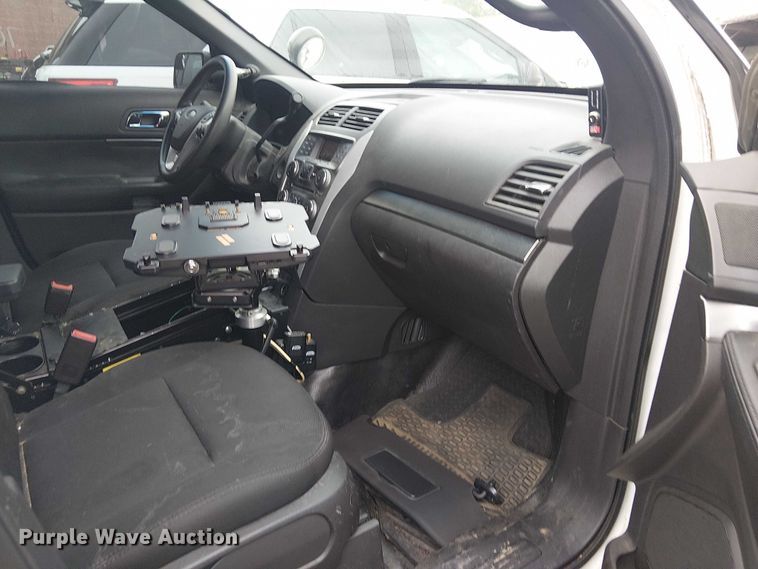 image for item EG8809 2015 Ford Explorer Police Interceptor SUV