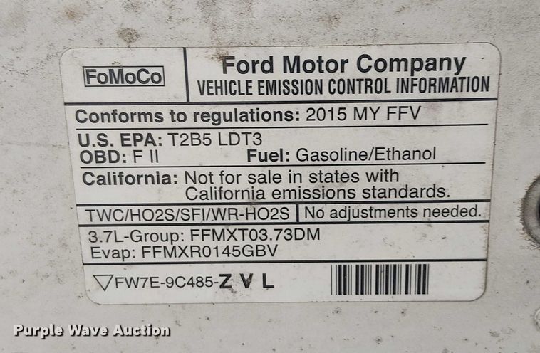 image for item EG8809 2015 Ford Explorer Police Interceptor SUV