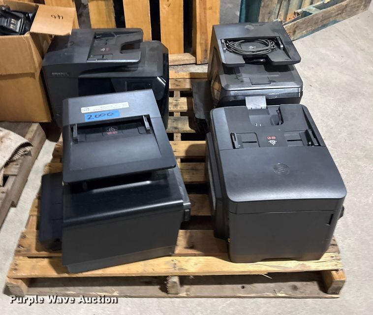 image for item EG8812 (4) HP Office Jet Pro 8620/8710 printers