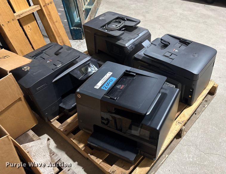 image for item EG8812 (4) HP Office Jet Pro 8620/8710 printers