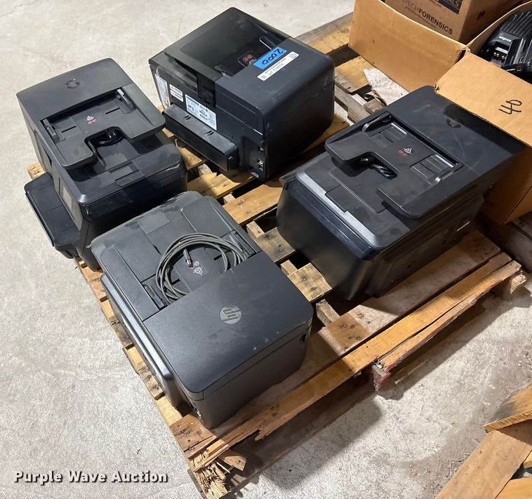 image for item EG8812 (4) HP Office Jet Pro 8620/8710 printers