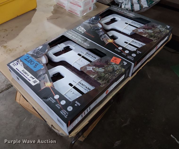 image for item EG8814 Sharper Image laser tag kits