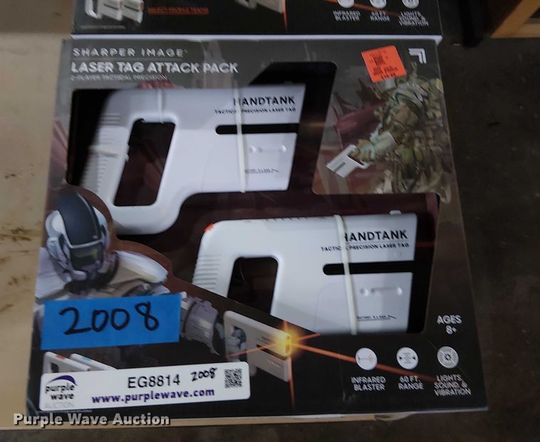 image for item EG8814 Sharper Image laser tag kits