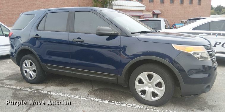 image for item EG8818 2014 Ford Explorer Police Interceptor SUV