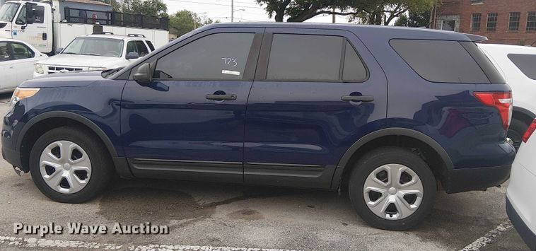 image for item EG8818 2014 Ford Explorer Police Interceptor SUV