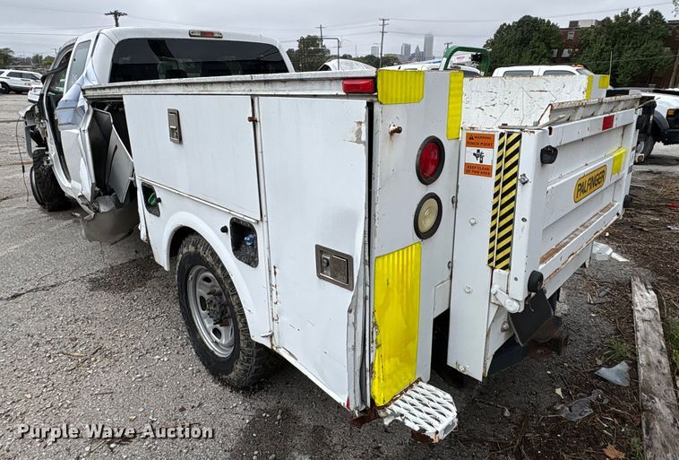 image for item EG8821 2012 Ford F250 SuperCab utility bed pickup truck