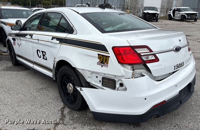 image for item EG8822 2015 Ford Taurus Police Interceptor 