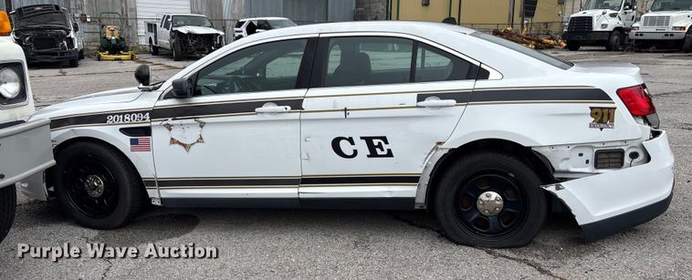 image for item EG8822 2015 Ford Taurus Police Interceptor 