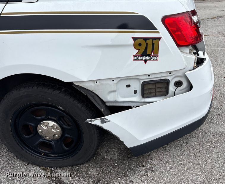 image for item EG8822 2015 Ford Taurus Police Interceptor 