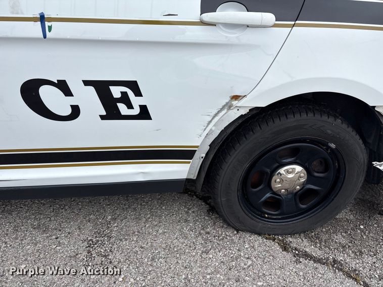 image for item EG8822 2015 Ford Taurus Police Interceptor 