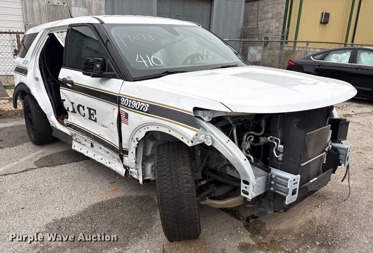 image for item EG8823 2020 Ford Explorer Police Interceptor SUV