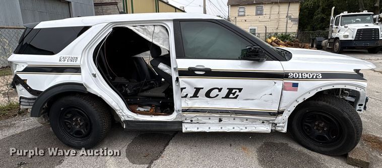 image for item EG8823 2020 Ford Explorer Police Interceptor SUV
