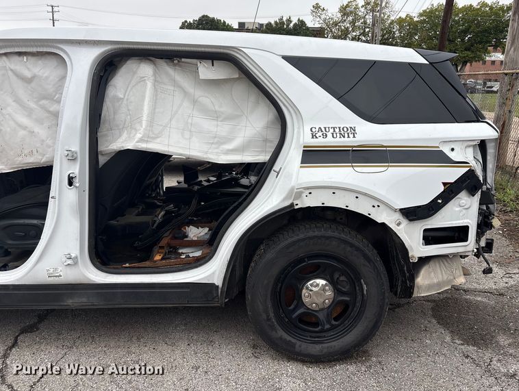 image for item EG8823 2020 Ford Explorer Police Interceptor SUV