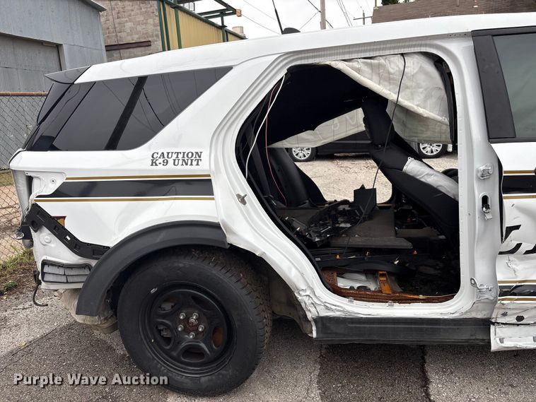 image for item EG8823 2020 Ford Explorer Police Interceptor SUV