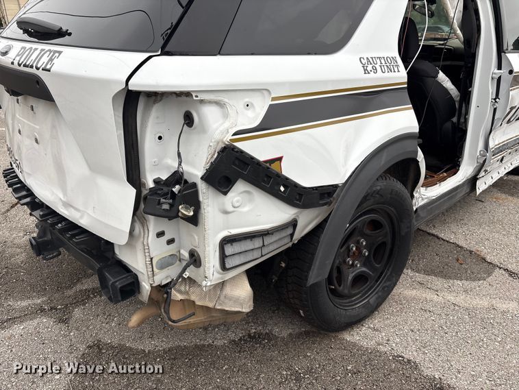 image for item EG8823 2020 Ford Explorer Police Interceptor SUV