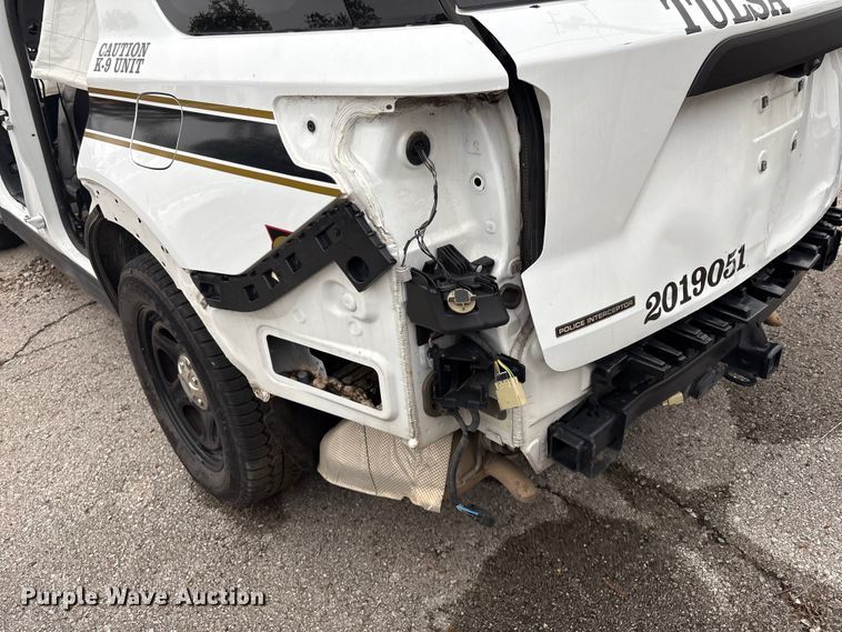 image for item EG8823 2020 Ford Explorer Police Interceptor SUV