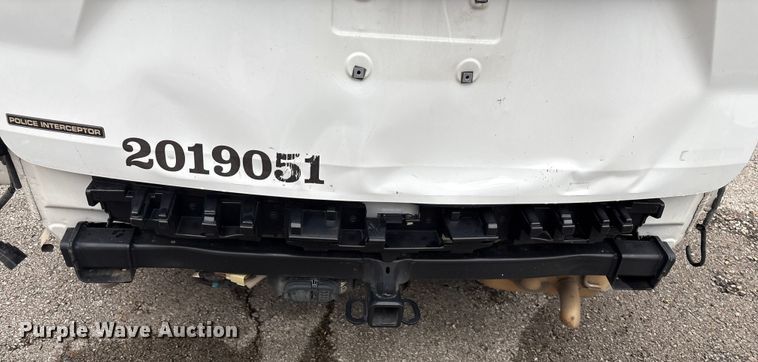 image for item EG8823 2020 Ford Explorer Police Interceptor SUV