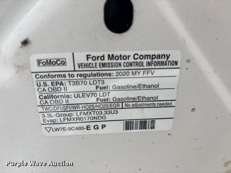 image for item EG8823 2020 Ford Explorer Police Interceptor SUV