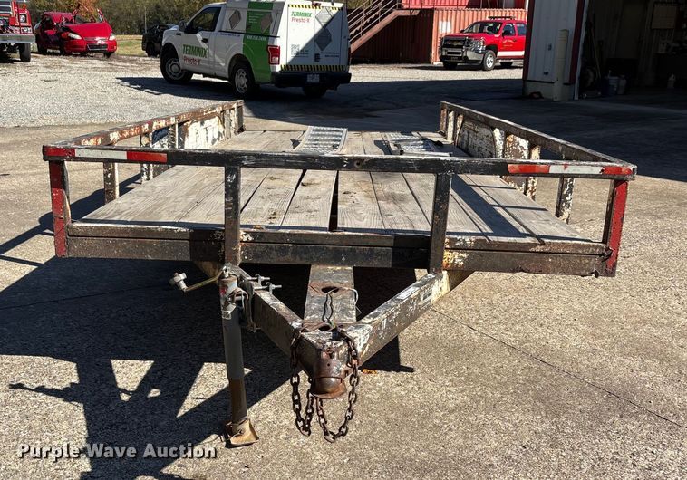 image for item EJ7707 1996 J-J-N Enterprises utility trailer