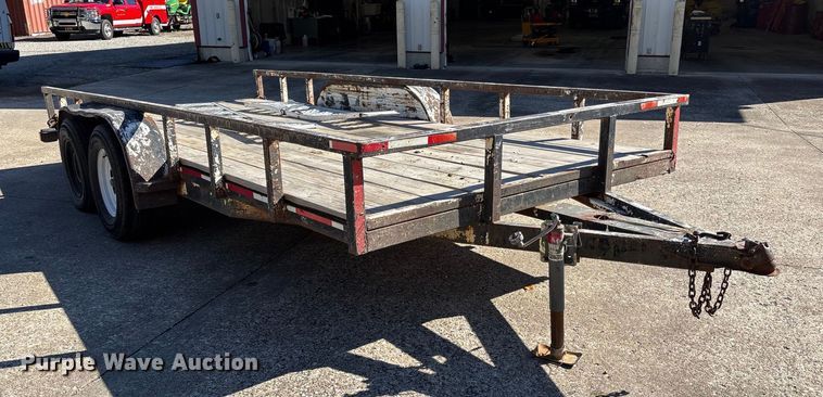 image for item EJ7707 1996 J-J-N Enterprises utility trailer