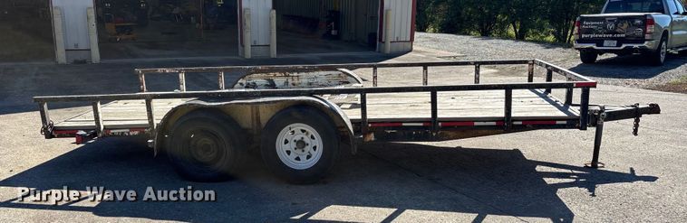 image for item EJ7707 1996 J-J-N Enterprises utility trailer