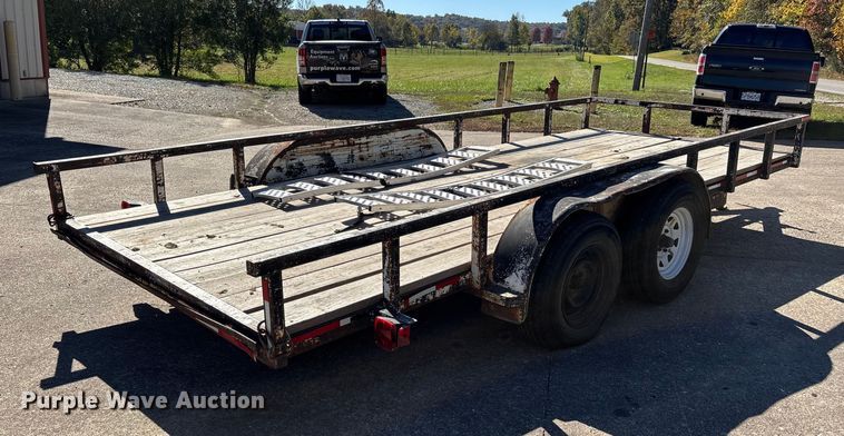 image for item EJ7707 1996 J-J-N Enterprises utility trailer