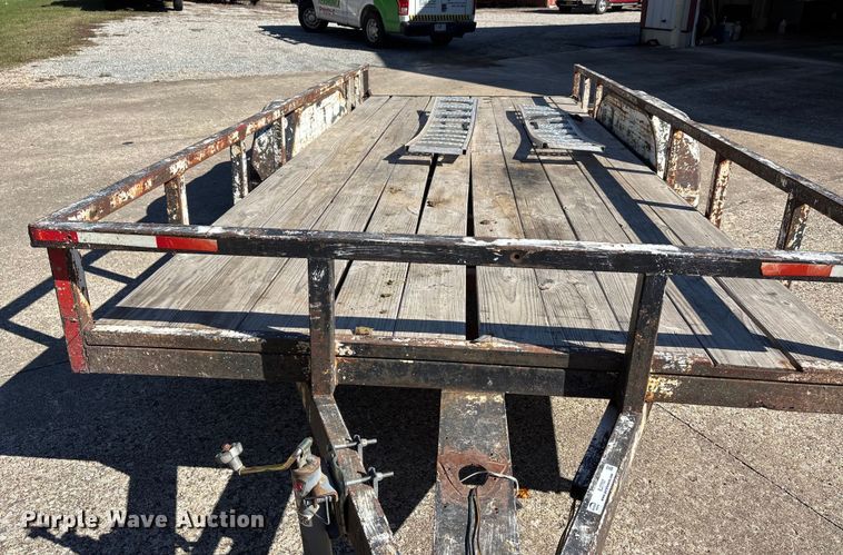 image for item EJ7707 1996 J-J-N Enterprises utility trailer