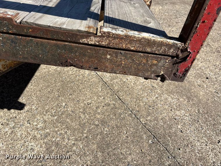 image for item EJ7707 1996 J-J-N Enterprises utility trailer