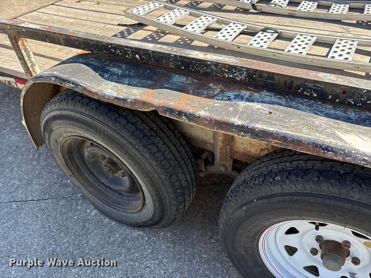 image for item EJ7707 1996 J-J-N Enterprises utility trailer