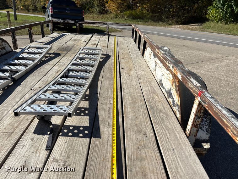 image for item EJ7707 1996 J-J-N Enterprises utility trailer