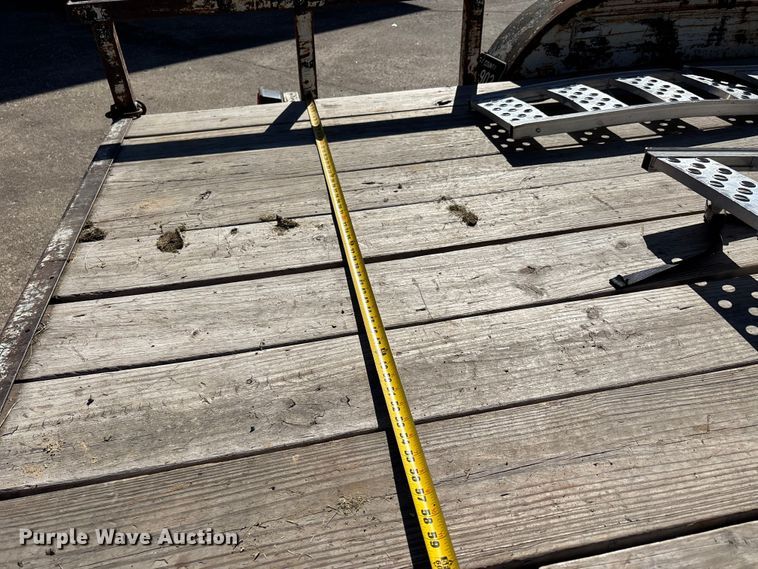 image for item EJ7707 1996 J-J-N Enterprises utility trailer