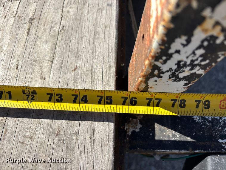 image for item EJ7707 1996 J-J-N Enterprises utility trailer