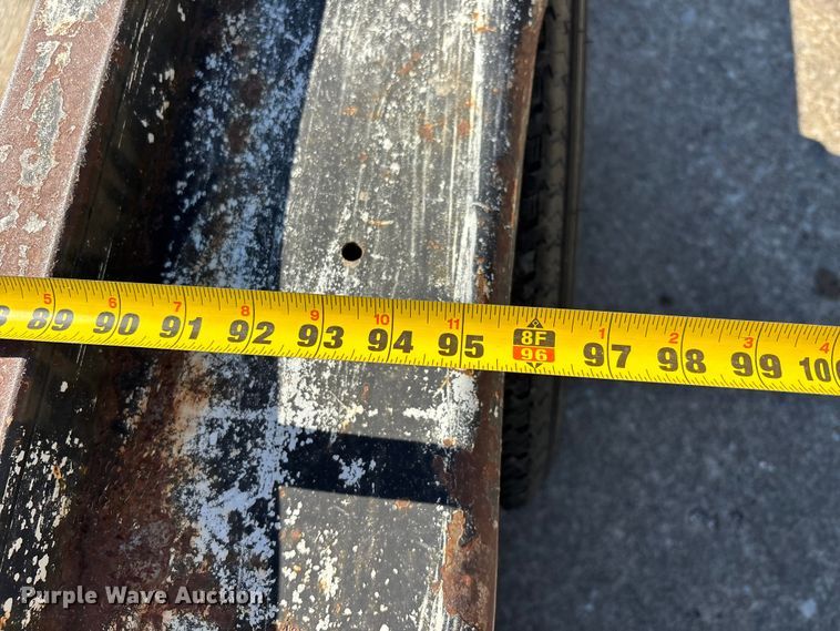 image for item EJ7707 1996 J-J-N Enterprises utility trailer