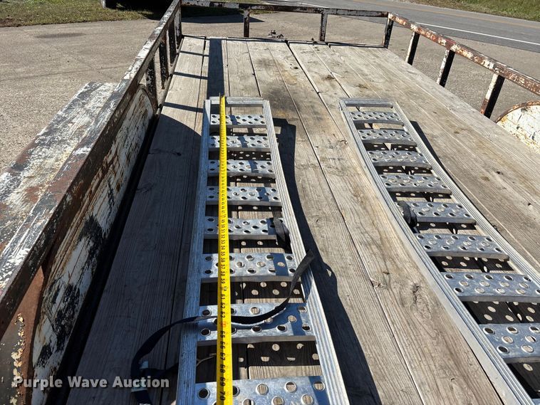 image for item EJ7707 1996 J-J-N Enterprises utility trailer