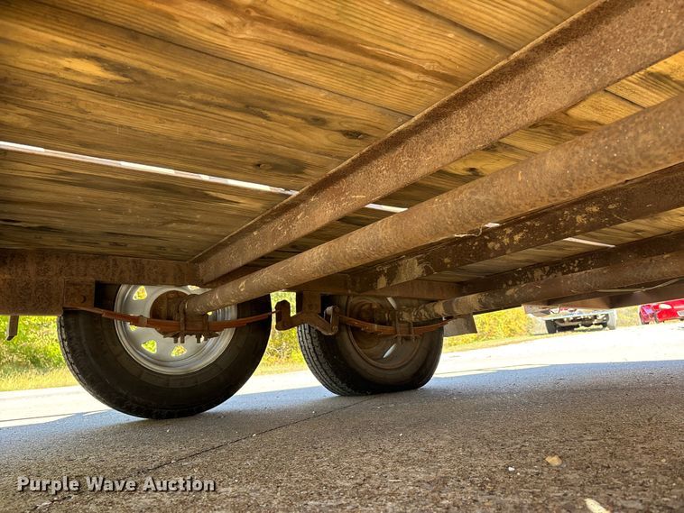 image for item EJ7707 1996 J-J-N Enterprises utility trailer