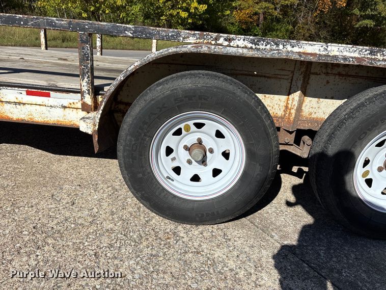 image for item EJ7707 1996 J-J-N Enterprises utility trailer