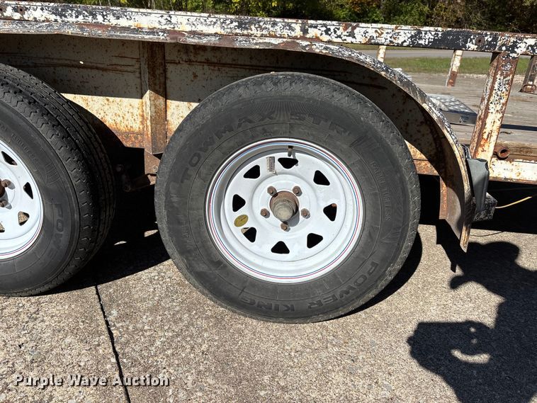 image for item EJ7707 1996 J-J-N Enterprises utility trailer