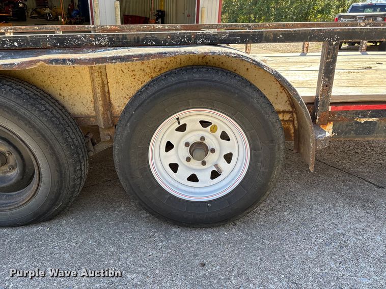 image for item EJ7707 1996 J-J-N Enterprises utility trailer