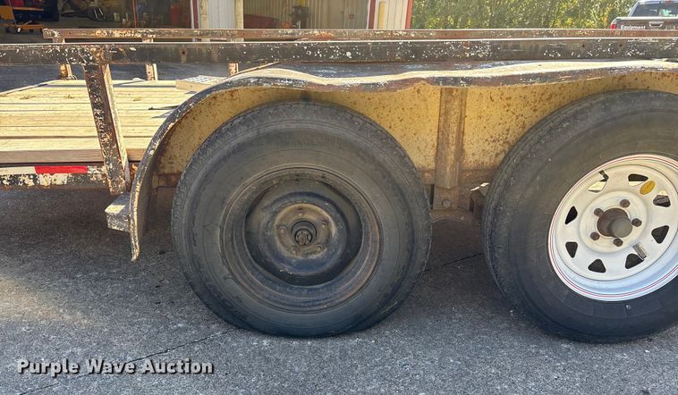 image for item EJ7707 1996 J-J-N Enterprises utility trailer