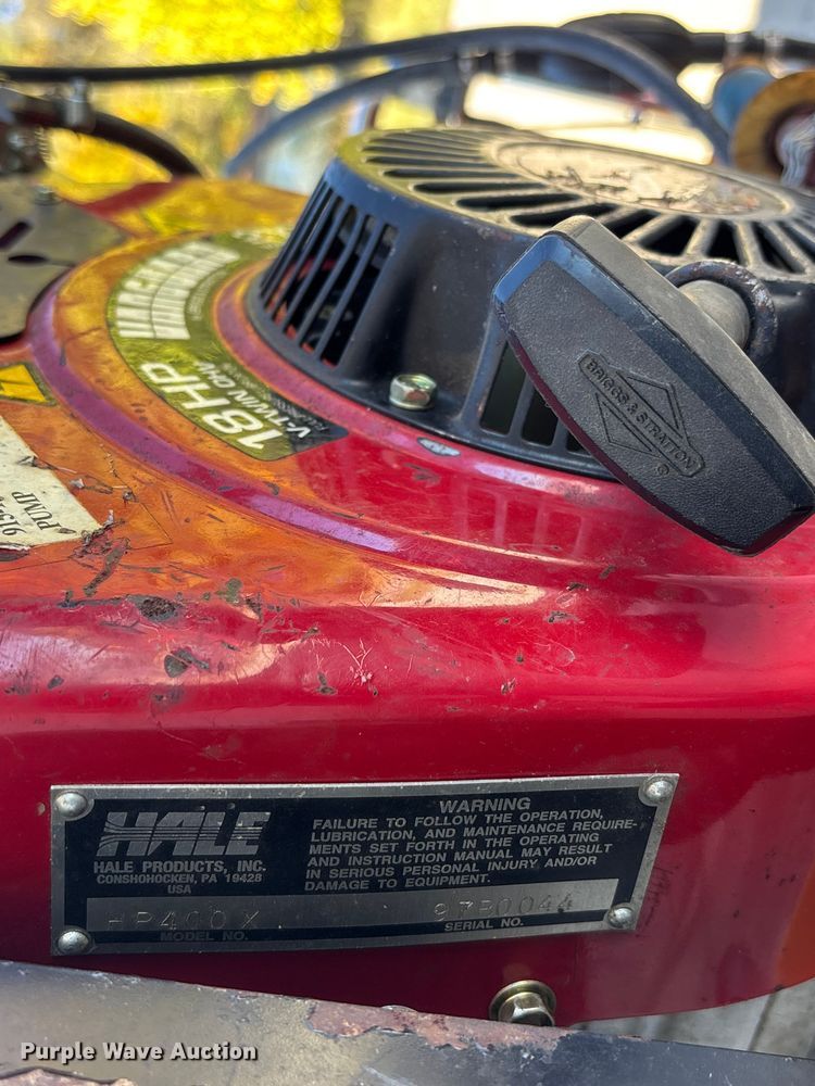 image for item EJ7708 Briggs & Stratton Vanguard pump