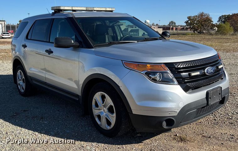 image for item EJ7714 2013 Ford Explorer Police Interceptor SUV