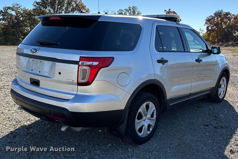 image for item EJ7714 2013 Ford Explorer Police Interceptor SUV