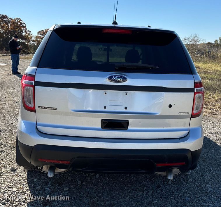 image for item EJ7714 2013 Ford Explorer Police Interceptor SUV