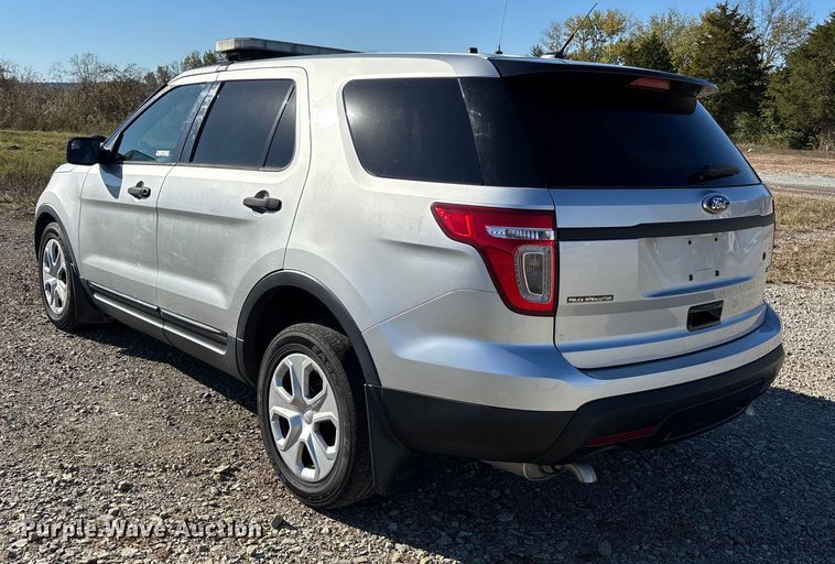 image for item EJ7714 2013 Ford Explorer Police Interceptor SUV