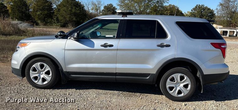 image for item EJ7714 2013 Ford Explorer Police Interceptor SUV