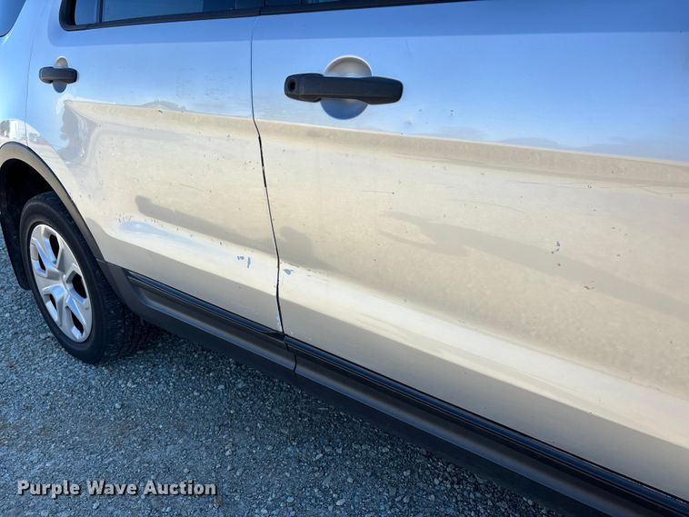 image for item EJ7714 2013 Ford Explorer Police Interceptor SUV