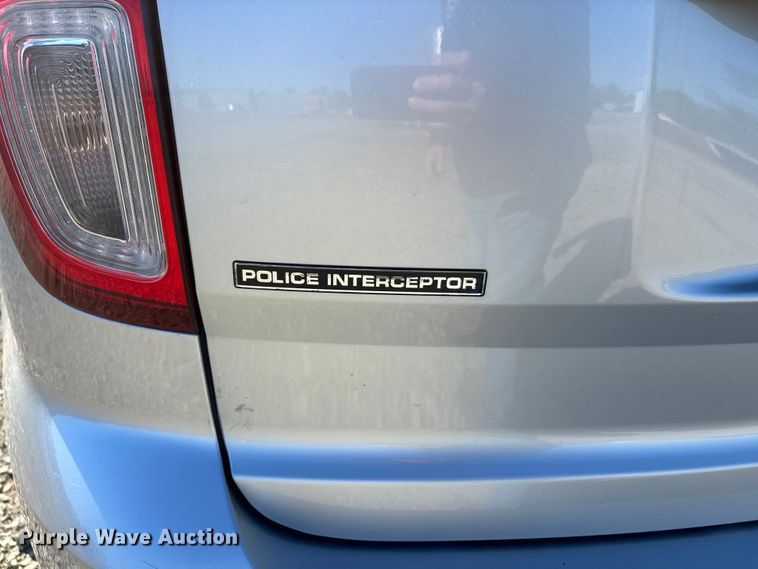image for item EJ7714 2013 Ford Explorer Police Interceptor SUV